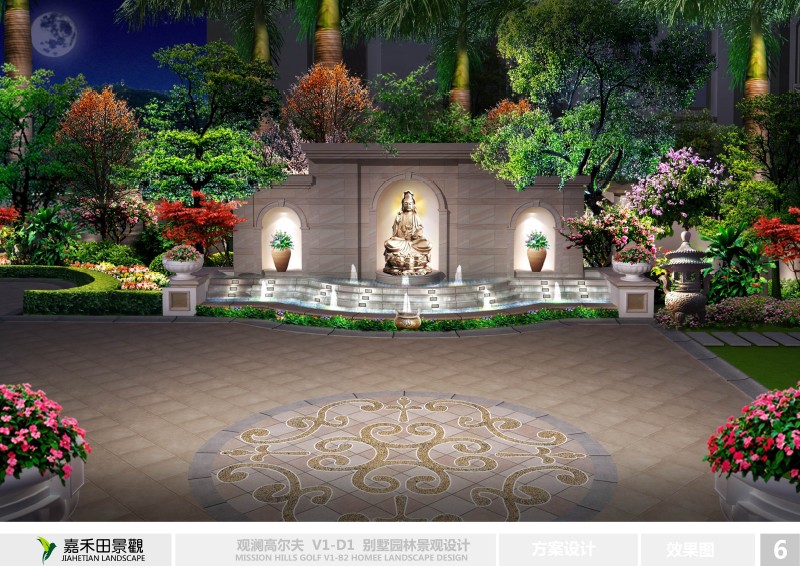 別墅花園設(shè)計(jì)怎能少得了燈的裝飾？
